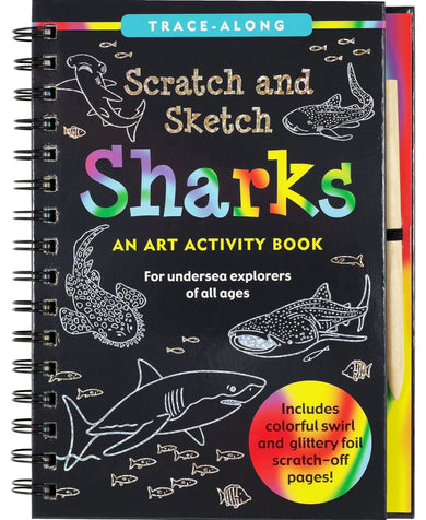 Peter Pauper Press Shark Scratch Art