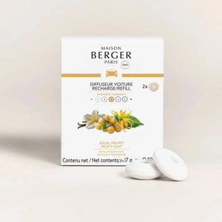 Maison Berger Fruity Sun Car Diffuser Refill 2-Pack