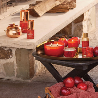 Thymes Simmered Cider Copper Pot 3 Wick Candle
