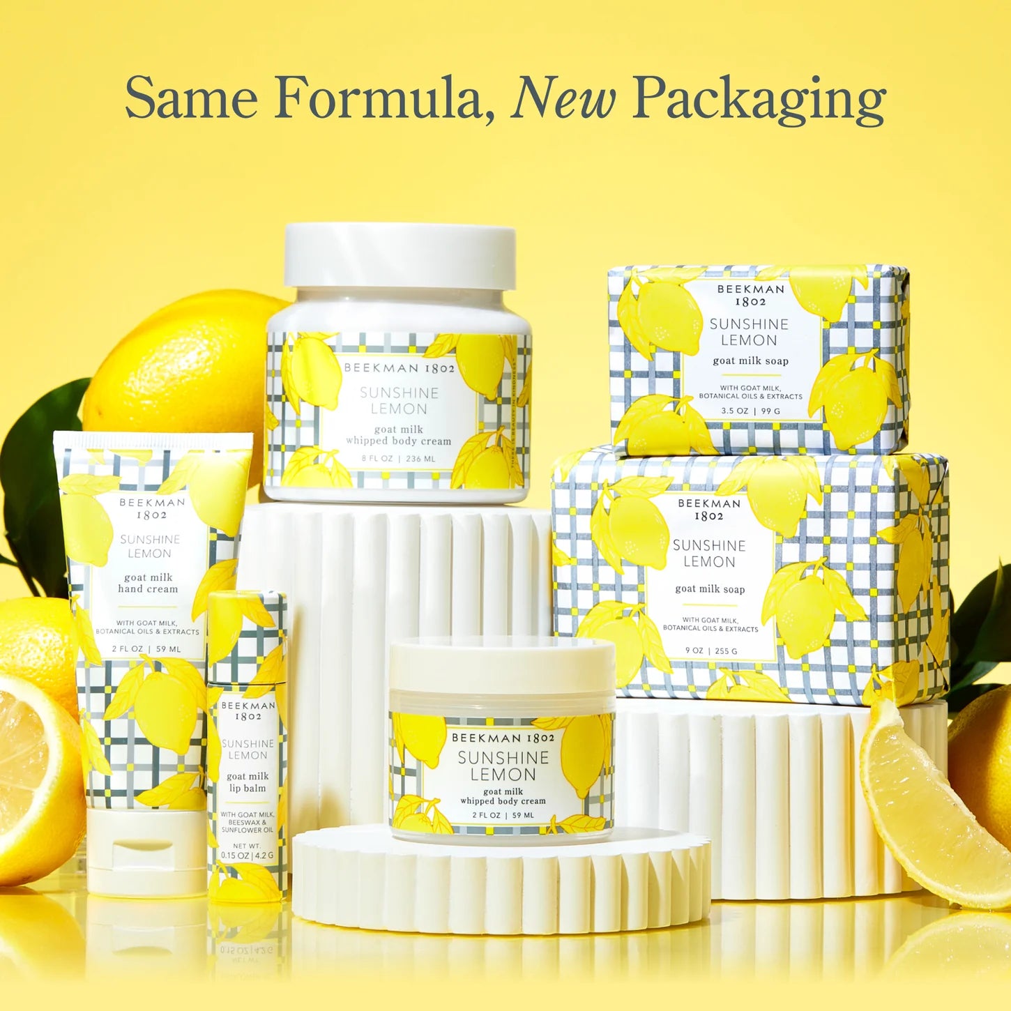 Beekman 1802 Sunshine Lemon Face Wipes