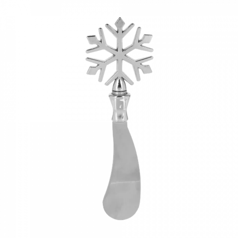 Snowman Cheese Board and Snowflake Spreader Set