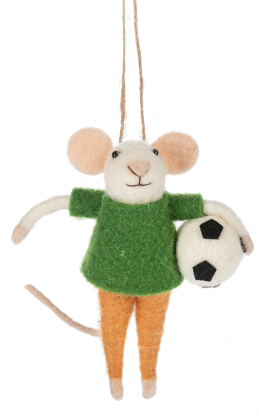 Sports Mice Ornaments