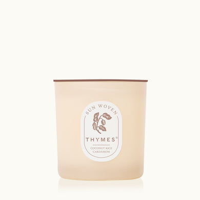 Thymes Sun Woven 2-Wick Candle 13oz