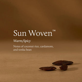 Thymes Sun Woven 2 Wick Candle 13 oz