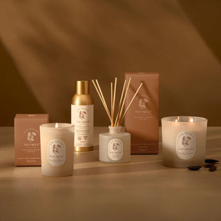 Thymes Sun Woven 2 Wick Candle 13 oz