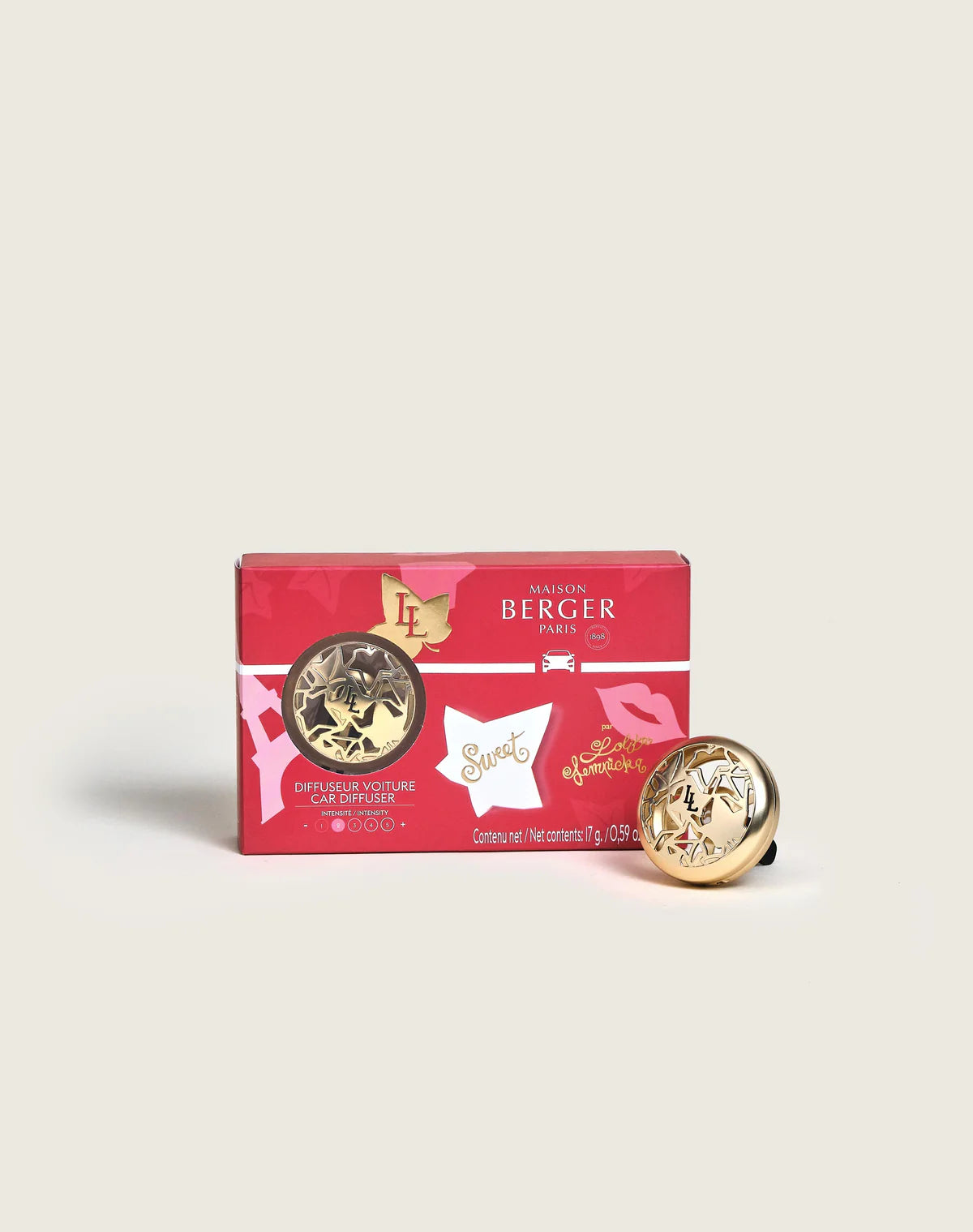 Lolita Lempicka Sweet Gold Car Diffuser Kit - Maison Berger