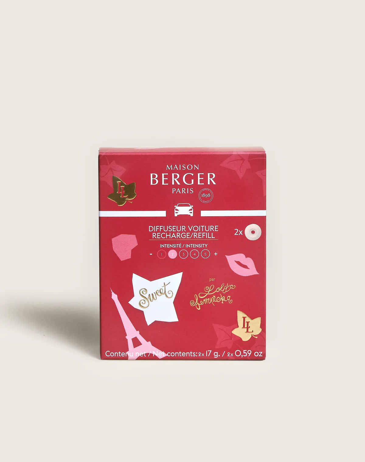 Lolita Lempicka Sweet Car Diffuser Refill - Maison Berger