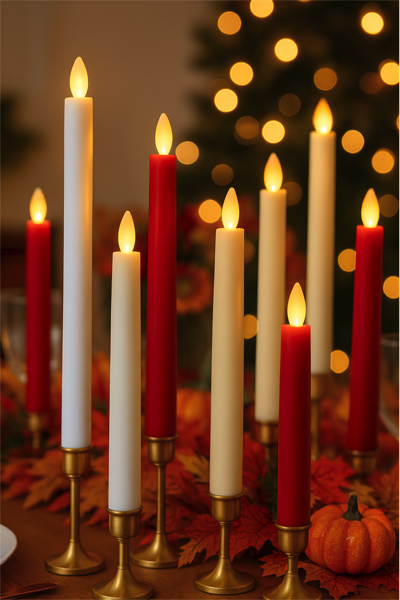 LED Taper Candle 2p Set - 8.5
