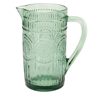 Codi Glass Pitcher - Sage Green