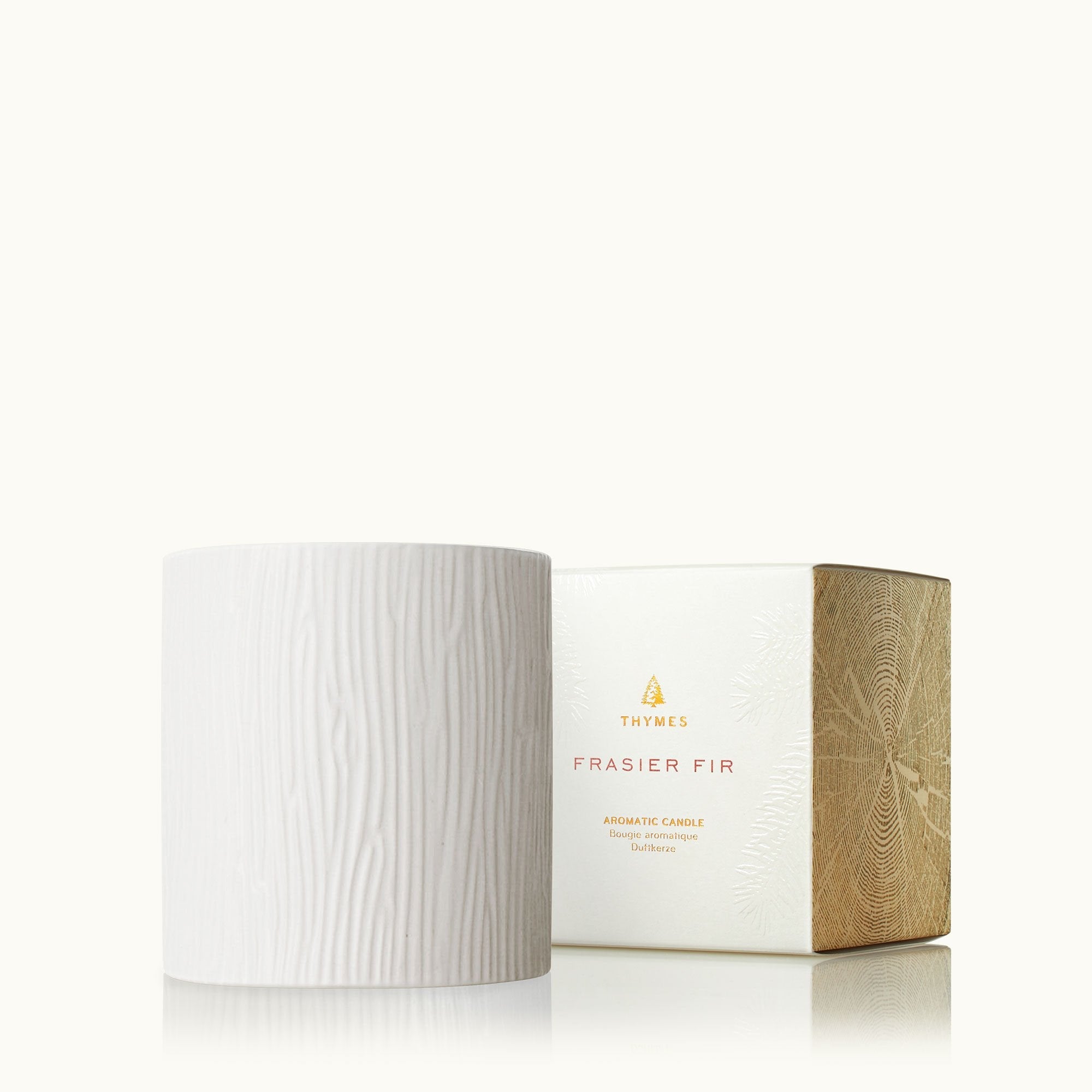 Thymes Frasier Fir Ceramic Medium Candle 11oz