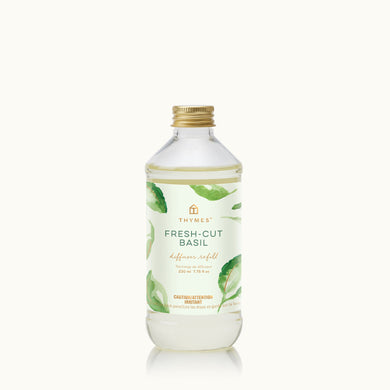 Thymes Fresh-Cut Basil Reed Diffuser Oil Refill