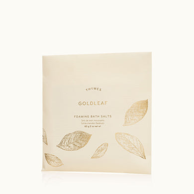 Thymes Goldleaf Foaming Bath Envelope