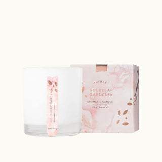 Thymes Goldleaf Gardenia Candle