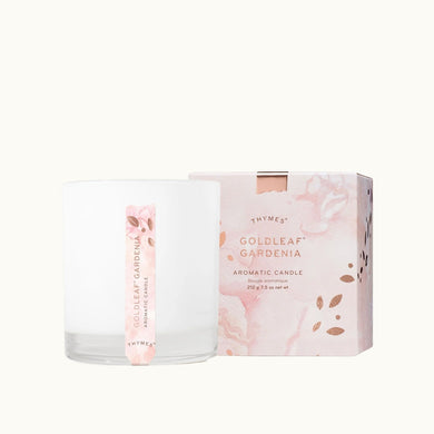 Thymes Goldleaf Gardenia Candle
