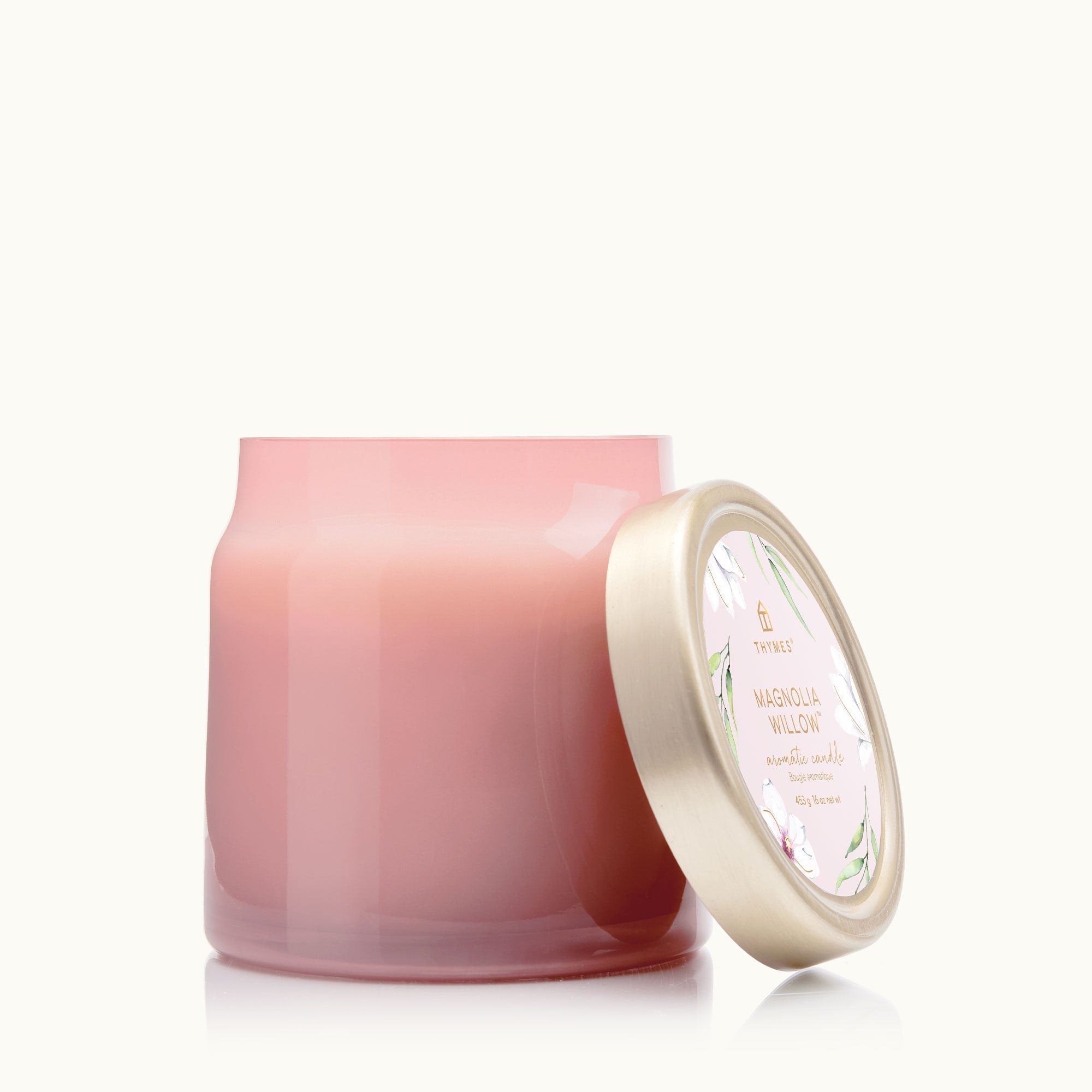 Thymes Magnolia Willow Statement Poured Candle 16oz