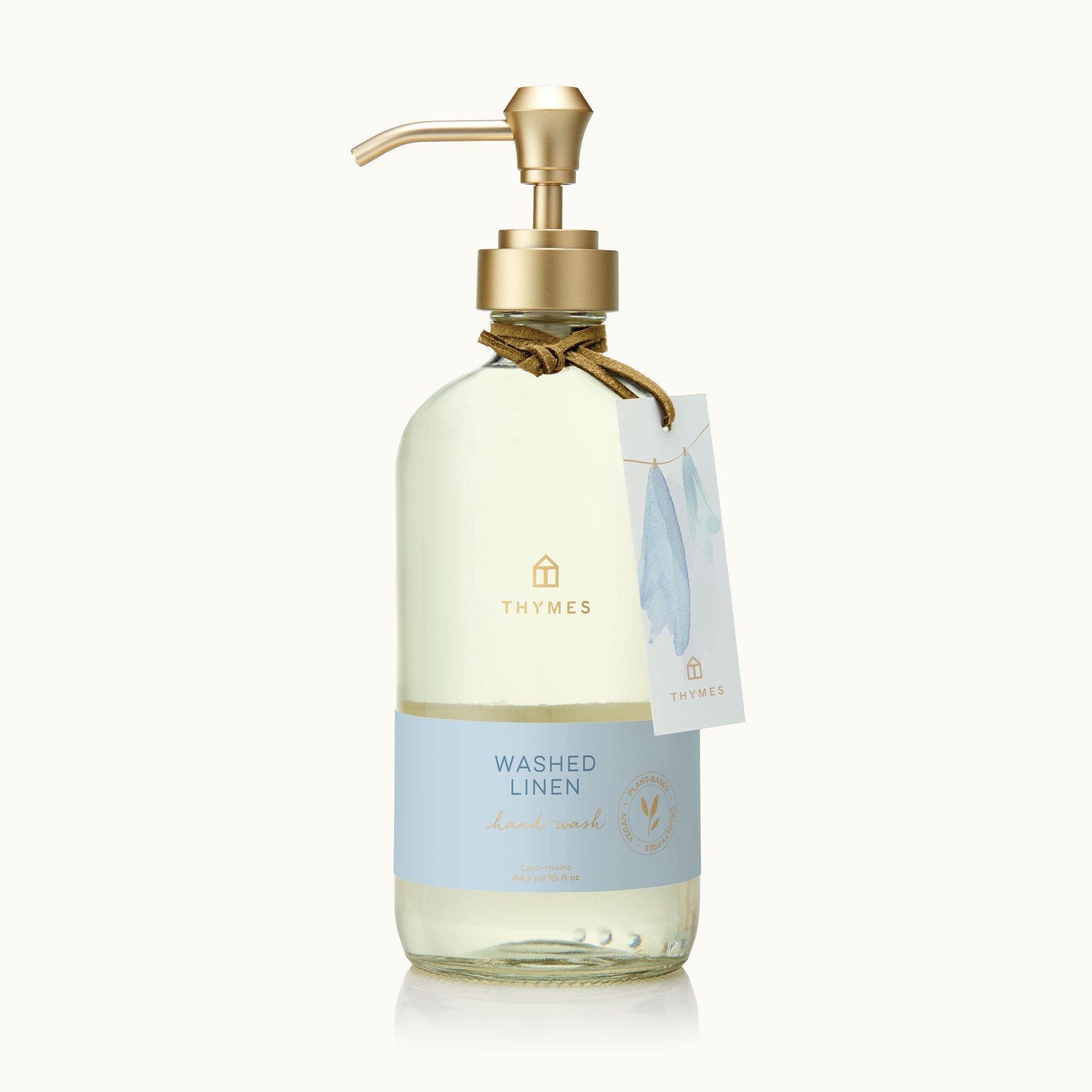 Thymes Washed Linen Hand Wash 15oz