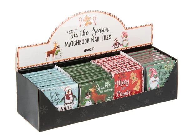 'Tis the Season Matchbook Nail Files