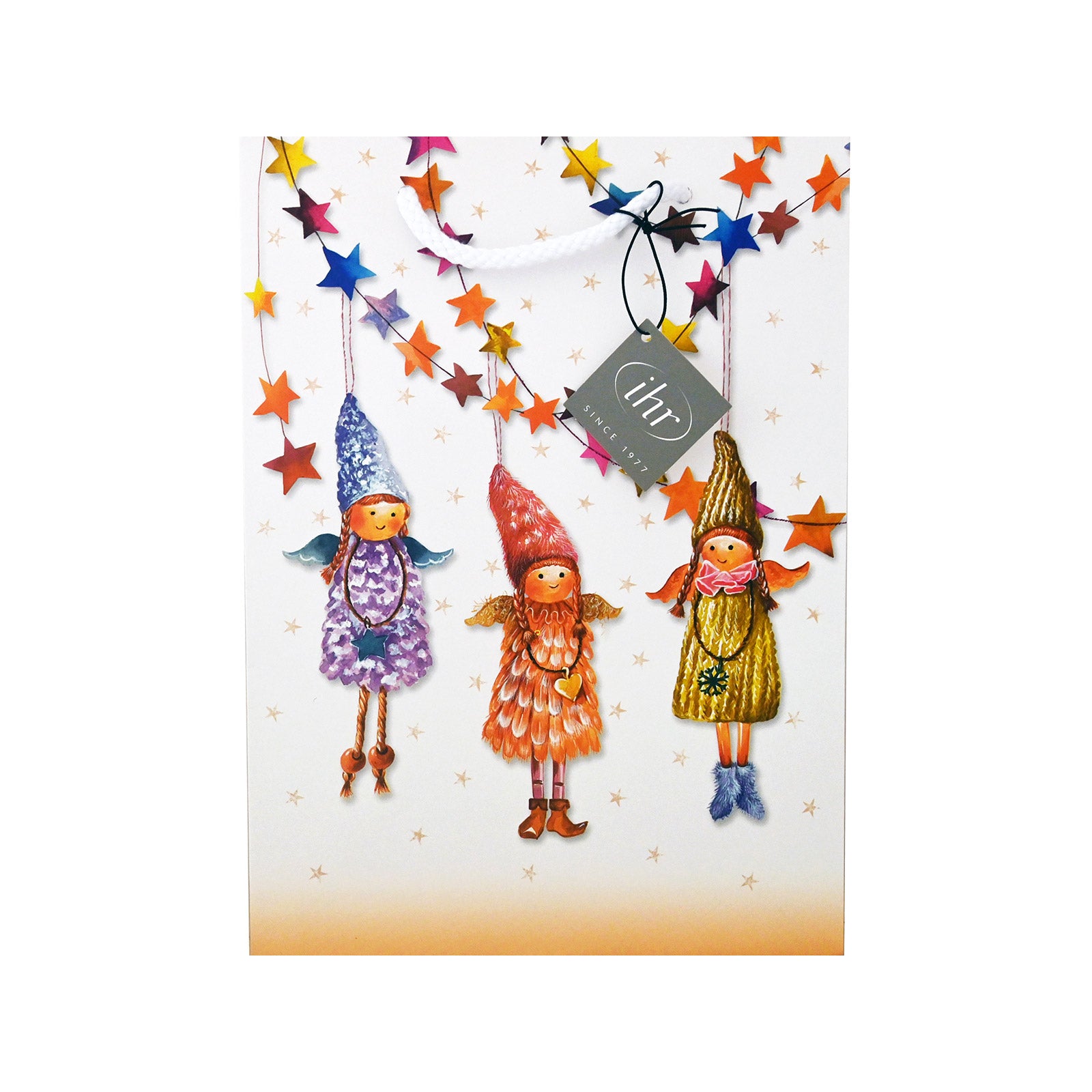 IHR Handmade Dolls Apricot Gift Bag