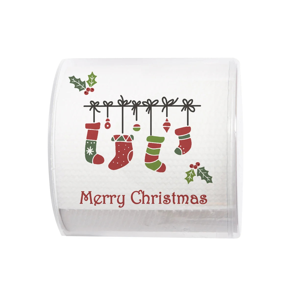 Topi Xmas Stockings Designer Toilet Paper