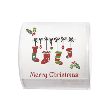 Topi Xmas Stockings Designer Toilet Paper