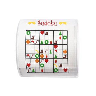 Topi Xmas Sudoku Designer Toilet Paper