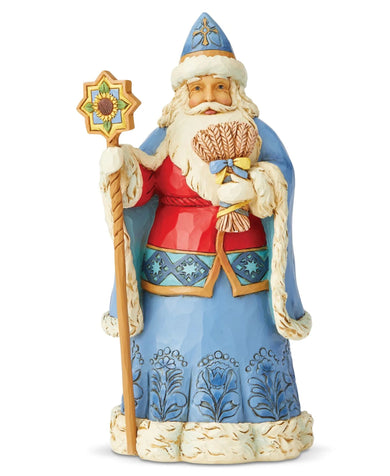 Jim Shore Santas Around The World: Ukrainian Santa Figurine