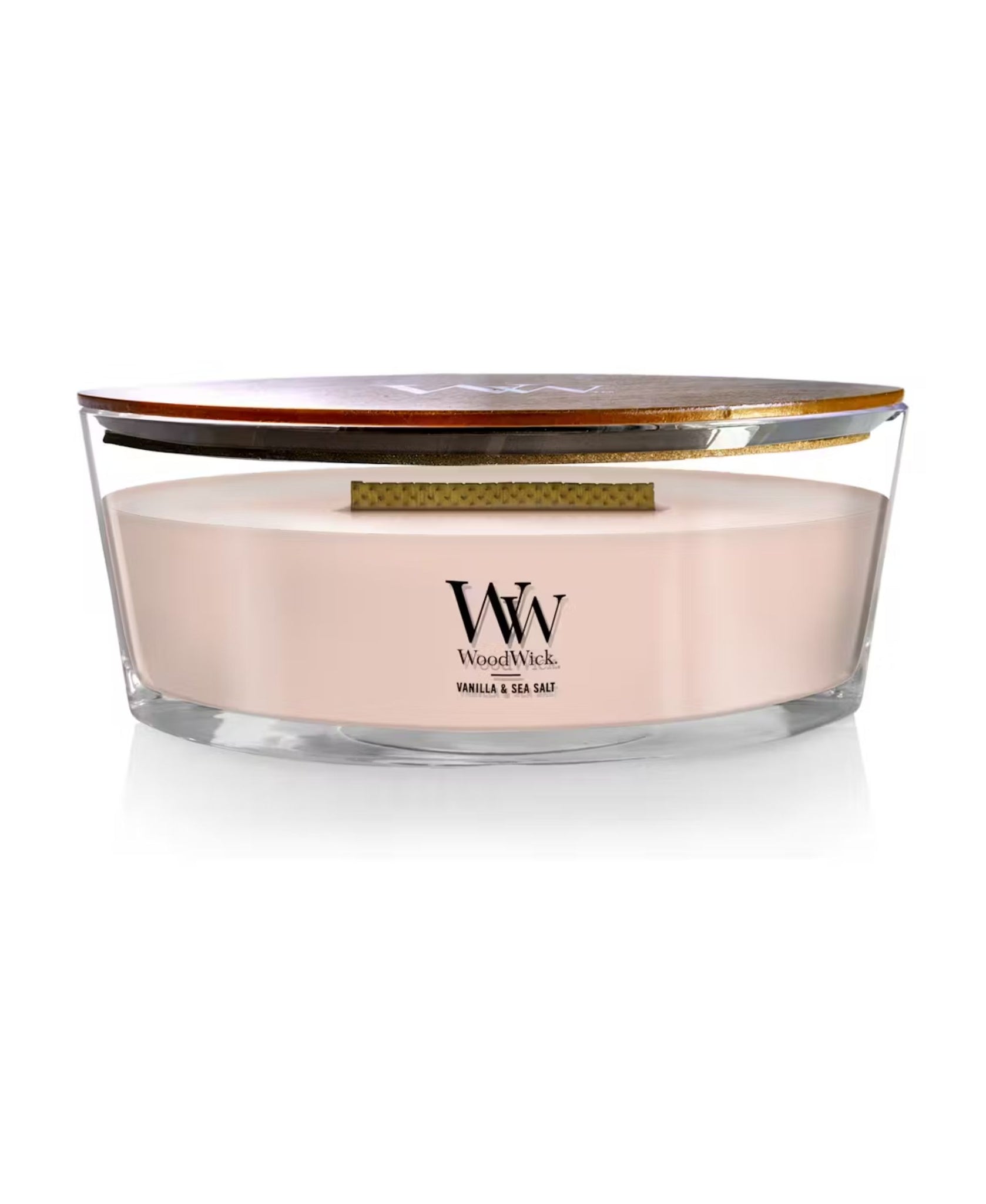 WoodWick Vanilla & Sea Salt Candle - Ellipse