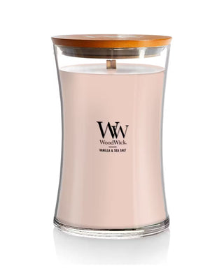 WoodWick Vanilla & Sea Salt Candle - Large