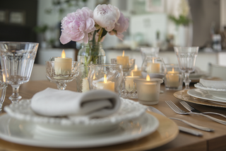 Ivory LED Votive Candle 2p Set
