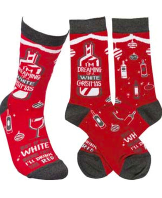 I'm Dreaming of a White Christmas Socks