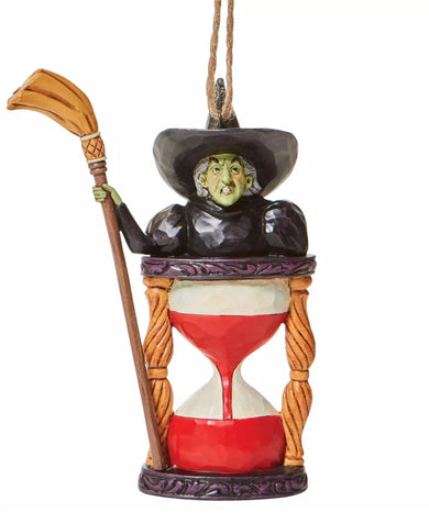 Jim Shore The Wizard Of Oz: Wicked Witch Hourglass Ornament