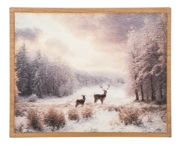 Winter Scene Wall Decor