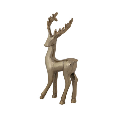 Cast Aluminum Small Gold Deer