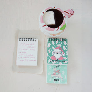 Hand-Painted Ceramic Santa Head Mug