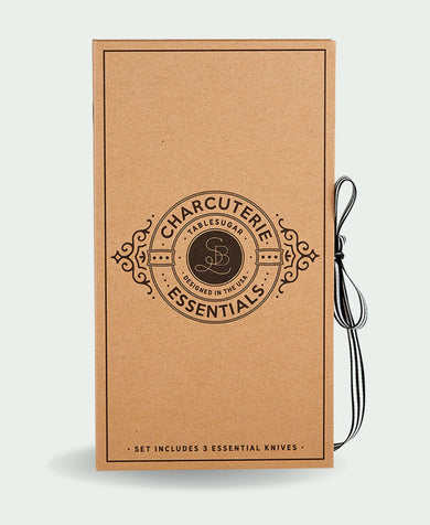 Charcuterie Essentials Knife Gift Book Box Set