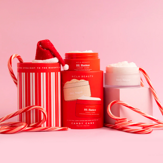Candy Cane Body Scrub + Body Butter Gift Set - by NCLA Beauty