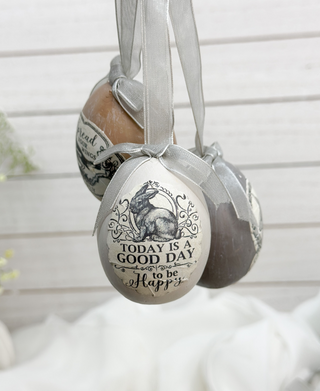 Rustic Easter Egg Ornaments