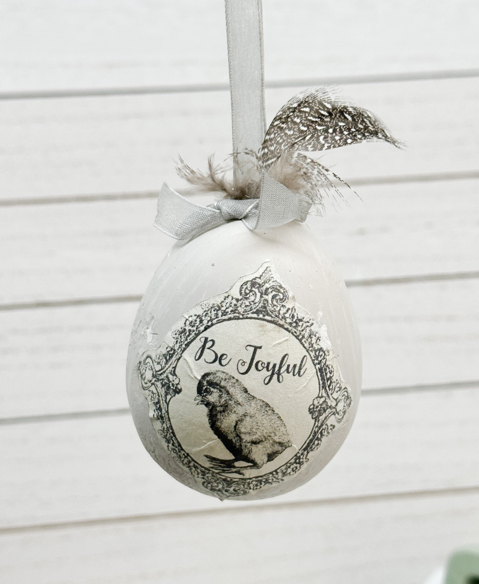 Rustic Easter Egg Ornaments