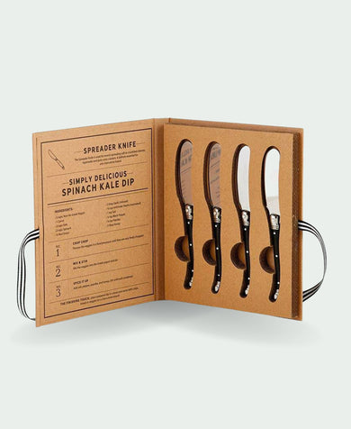 Charcuterie Spreaders Book Box Gift Set