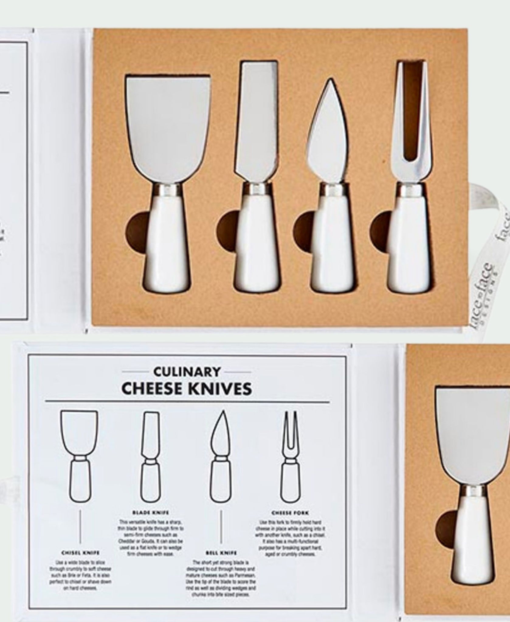 'Say Cheese' Knives Book Box Gift Set
