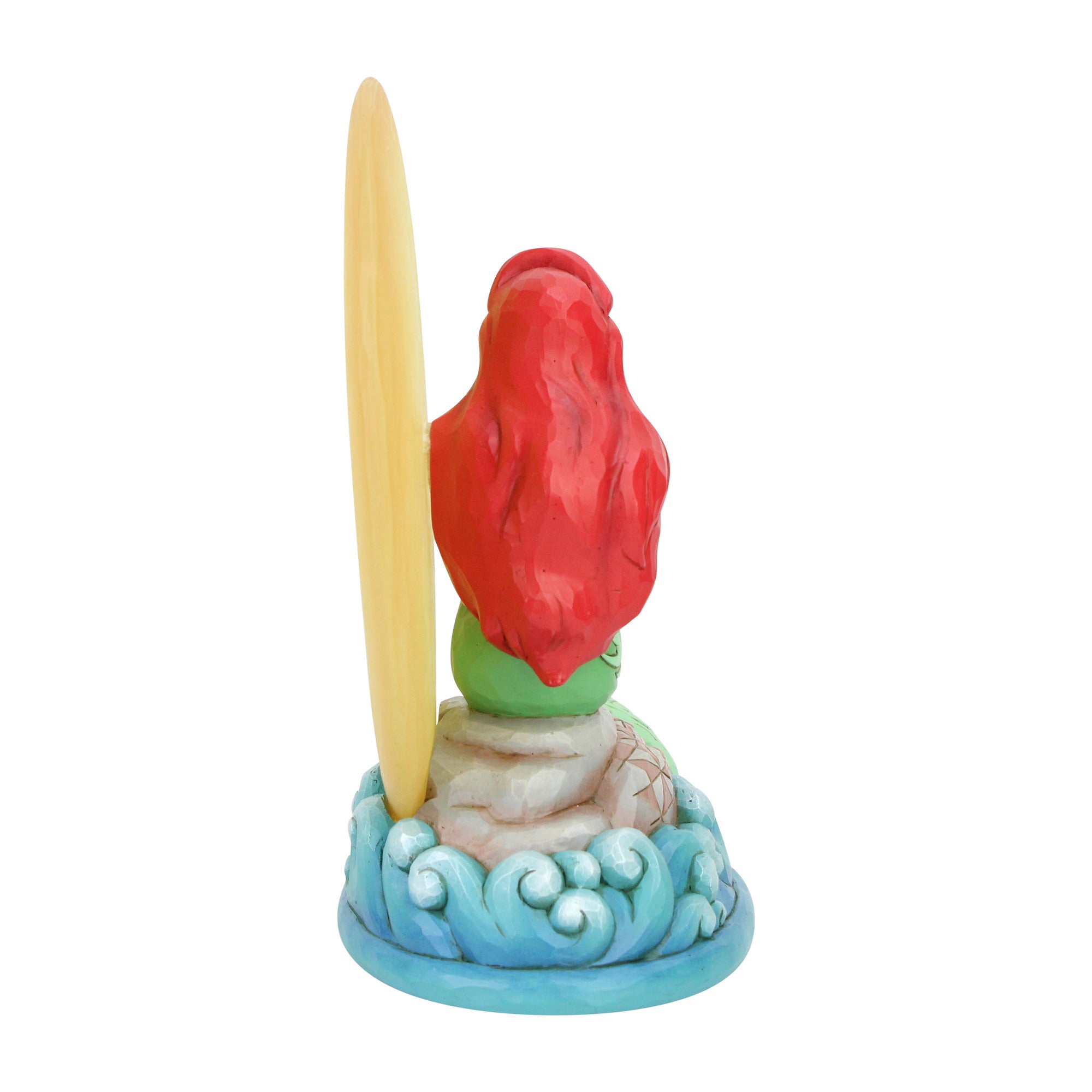 The Little Mermaid - Ariel Sitting On Rock By Moon