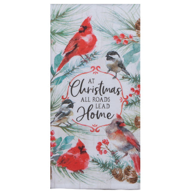 All Roads Lead Home For Christmas Towel