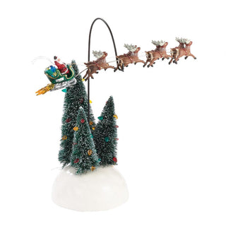Department 56 Christmas Vacation Animated Flaming Sleigh