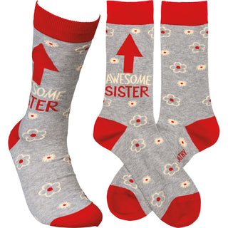 Awesome Sister Socks