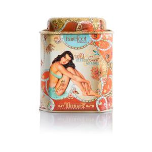 Barefoot Venus Wild Ginger & Sweet Orange Oat Therapy Bath Tin