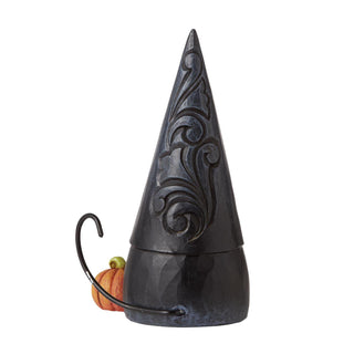 Jim Shore Heartwood Creek Black Cat Gnome Figurine