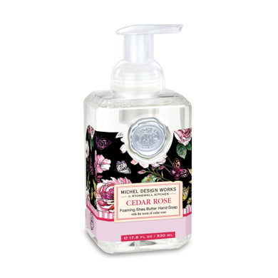 Michel Designs Cedar Rose Foaming Hand Soap