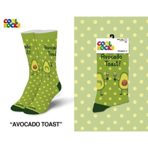 Cool Socks Women's Avocado Toast Socks