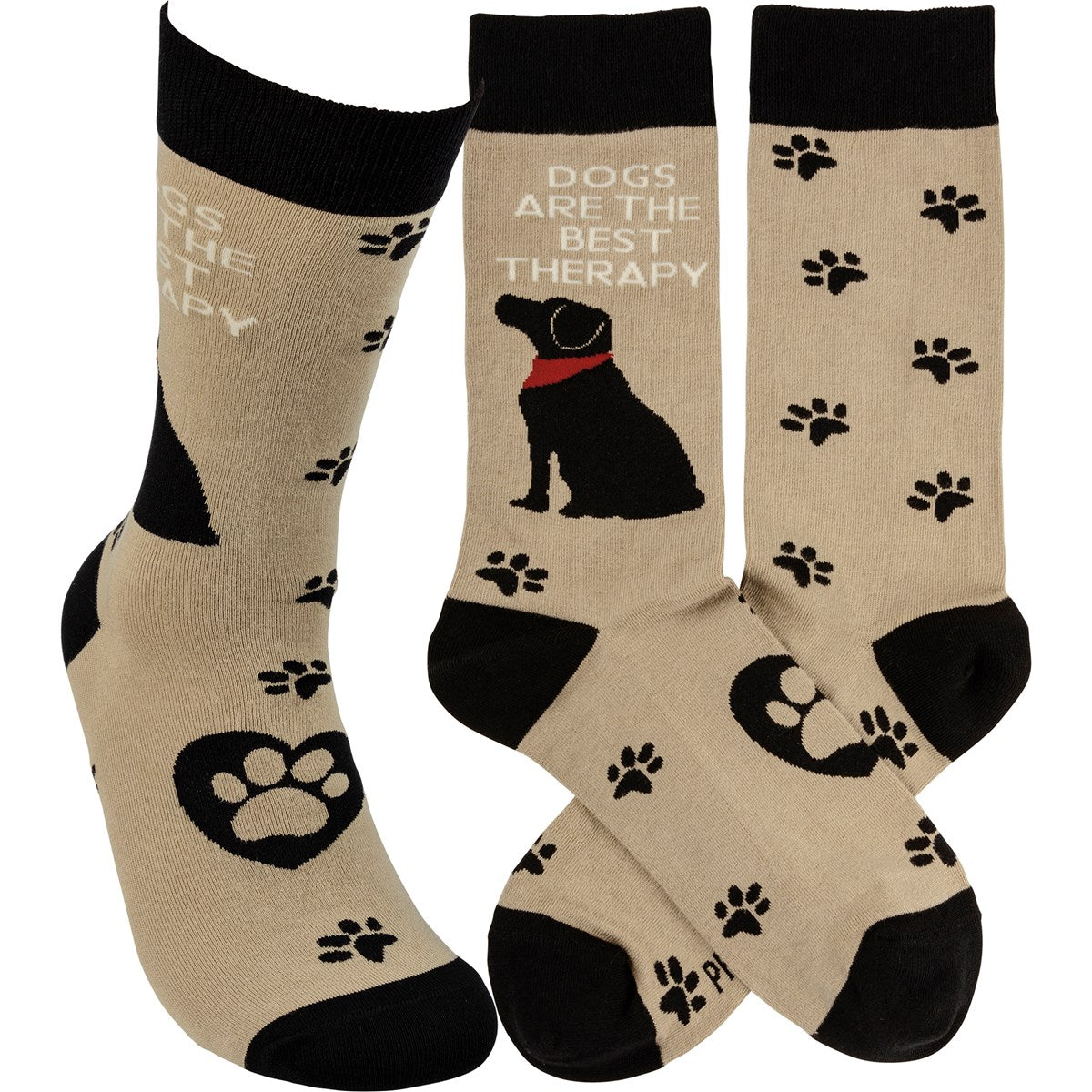 Dogs Are The Best Therapy Socks