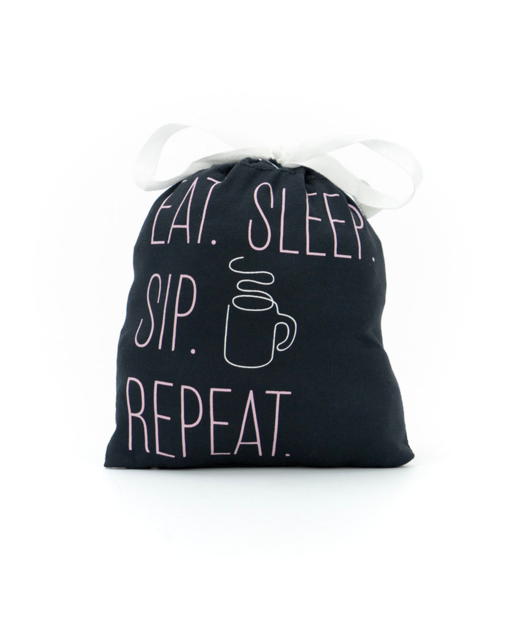Eat. Sleep. Sip. Repeat. -- Sleep Shirt